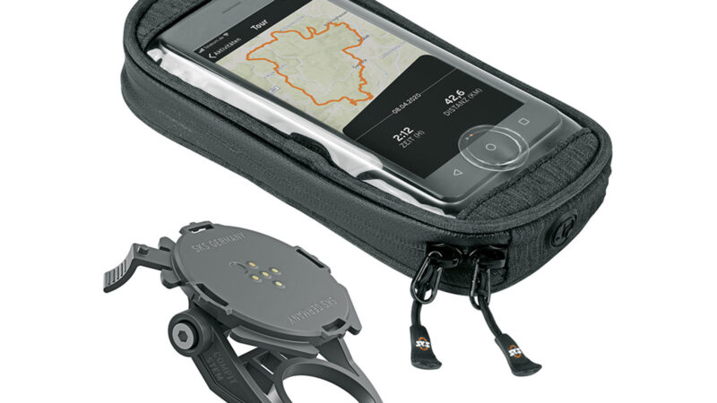 SKS Smartphone/Smartbag kit.  Puhelinteline pyörään