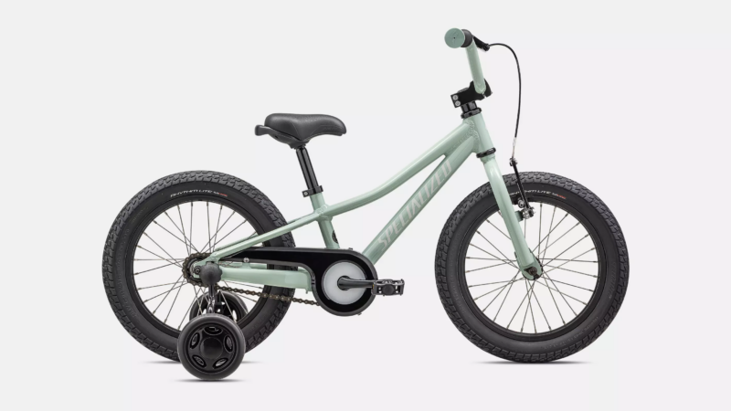 Specialized Riprock coaster 16" lasten pyörä jalkajarrulla ja apupyörillä