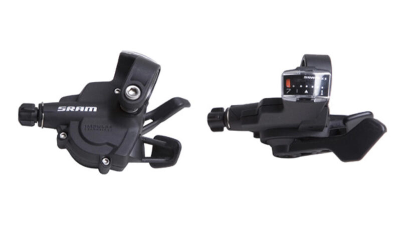 SRAM Trigger shifter X4 Black 3 vaiht. etuvaihdevipu
