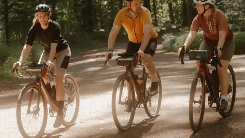 Evoc tankolaukku väri vaaleanharmaa/keltainen