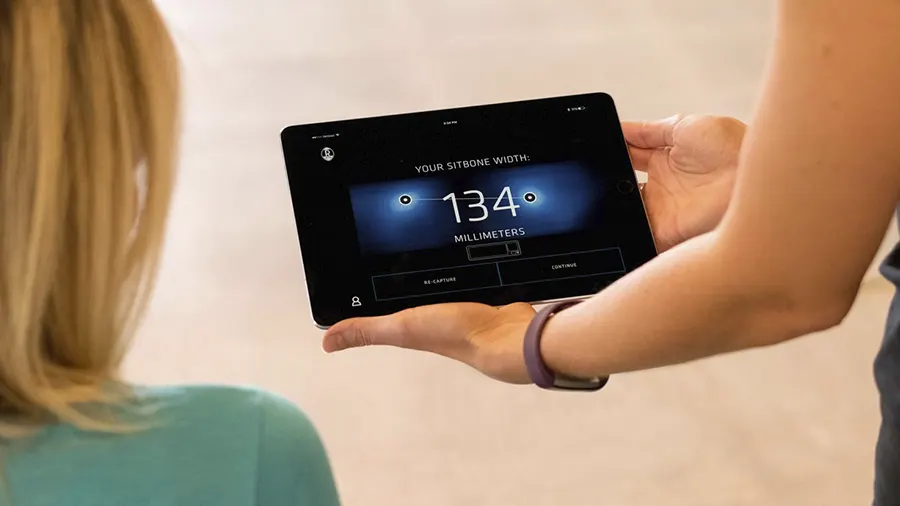 DSD istuinluumittauksen tulokset, videon aloituskuva.